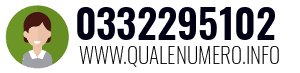 Numero di telefono 0332295102 0332295102
