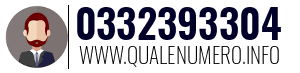 Numero di telefono 0332393304 0332393304