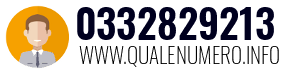 Numero di telefono 0332829213 0332829213
