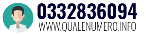 Numero di telefono 0332836094 0332836094