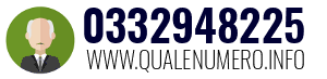 Numero di telefono 0332948225 0332948225