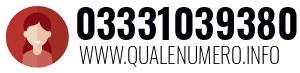 Numero di telefono 03331039380 03331039380