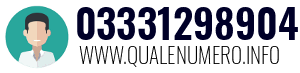 Numero di telefono 03331298904 03331298904