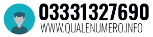 Numero di telefono 03331327690 03331327690