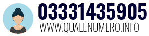 Numero di telefono 03331435905 03331435905
