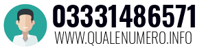 Numero di telefono 03331486571 03331486571