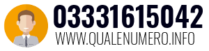 Numero di telefono 03331615042 03331615042