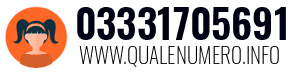 Numero di telefono 03331705691 03331705691