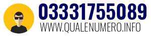 Numero di telefono 03331755089 03331755089