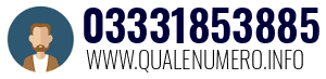 Numero di telefono 03331853885 03331853885