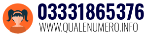 Numero di telefono 03331865376 03331865376