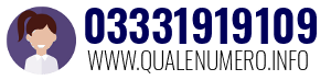 Numero di telefono 03331919109 03331919109