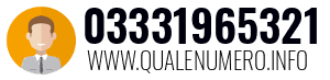 Numero di telefono 03331965321 03331965321