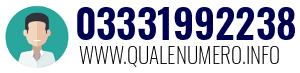 Numero di telefono 03331992238 03331992238