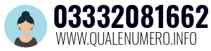 Numero di telefono 03332081662 03332081662