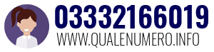 Numero di telefono 03332166019 03332166019