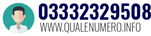 Numero di telefono 03332329508 03332329508