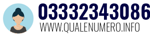 Numero di telefono 03332343086 03332343086