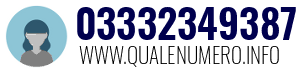 Numero di telefono 03332349387 03332349387