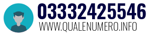 Numero di telefono 03332425546 03332425546