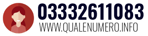 Numero di telefono 03332611083 03332611083