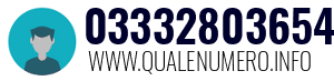 Numero di telefono 03332803654 03332803654