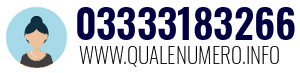 Numero di telefono 03333183266 03333183266