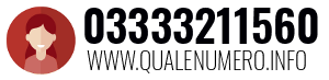 Numero di telefono 03333211560 03333211560
