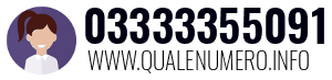 Numero di telefono 03333355091 03333355091