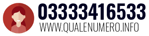 Numero di telefono 03333416533 03333416533