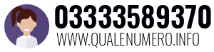 Numero di telefono 03333589370 03333589370