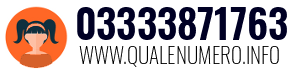 Numero di telefono 03333871763 03333871763