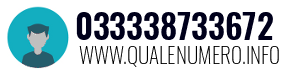 Numero di telefono 033338733672 033338733672