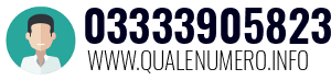 Numero di telefono 03333905823 03333905823