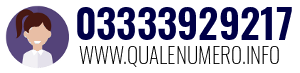 Numero di telefono 03333929217 03333929217