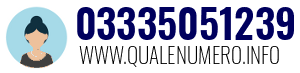 Numero di telefono 03335051239 03335051239