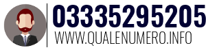 Numero di telefono 03335295205 03335295205
