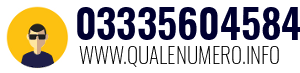 Numero di telefono 03335604584 03335604584