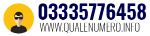 Numero di telefono 03335776458 03335776458