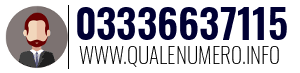Numero di telefono 03336637115 03336637115