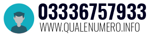 Numero di telefono 03336757933 03336757933