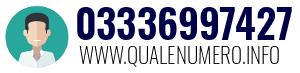 Numero di telefono 03336997427 03336997427