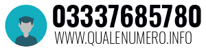Numero di telefono 03337685780 03337685780