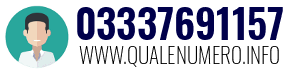 Numero di telefono 03337691157 03337691157