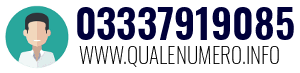 Numero di telefono 03337919085 03337919085