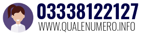 Numero di telefono 03338122127 03338122127