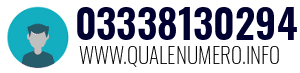 Numero di telefono 03338130294 03338130294