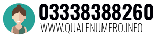 Numero di telefono 03338388260 03338388260
