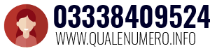 Numero di telefono 03338409524 03338409524