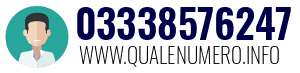Numero di telefono 03338576247 03338576247